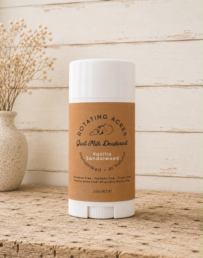 Vanilla Sandalwood Goat Milk Deodorant