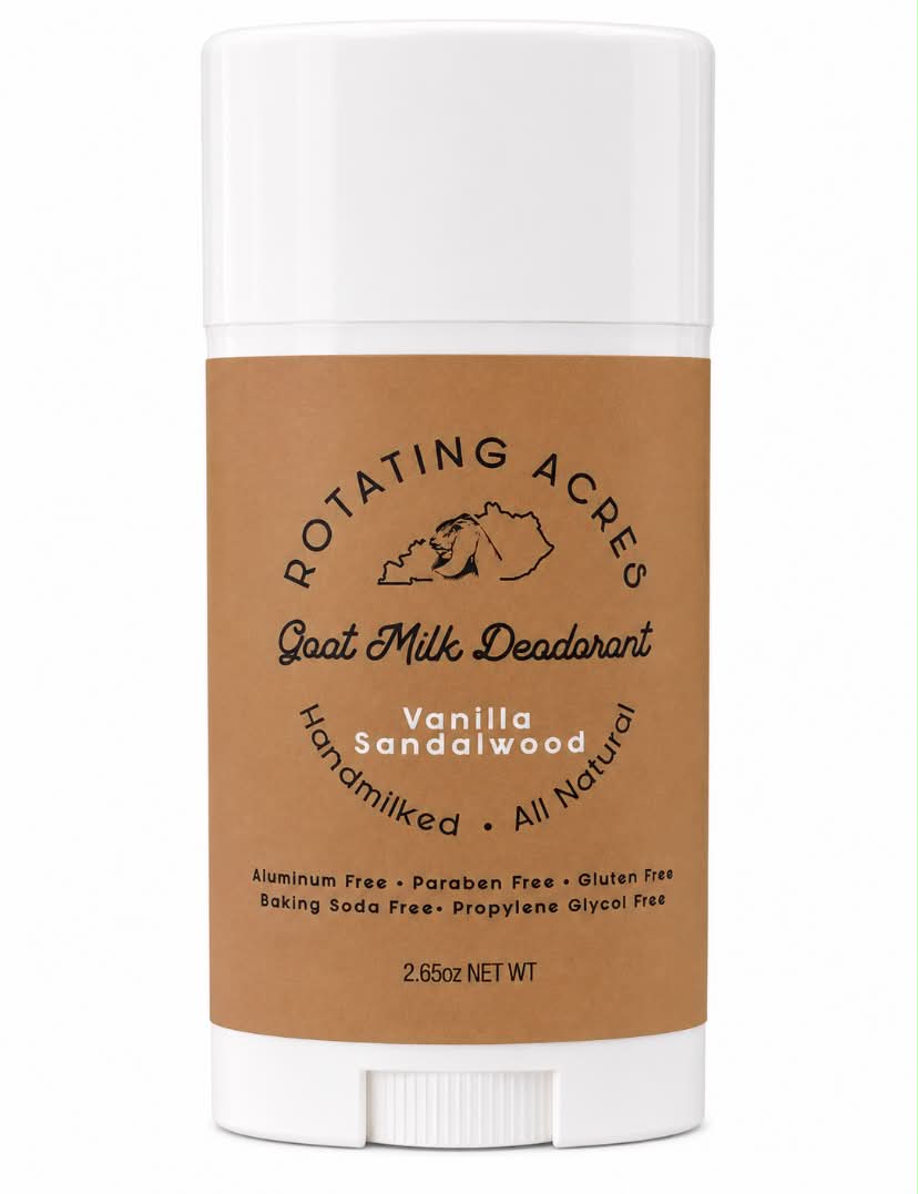 Vanilla Sandalwood Goat Milk Deodorant