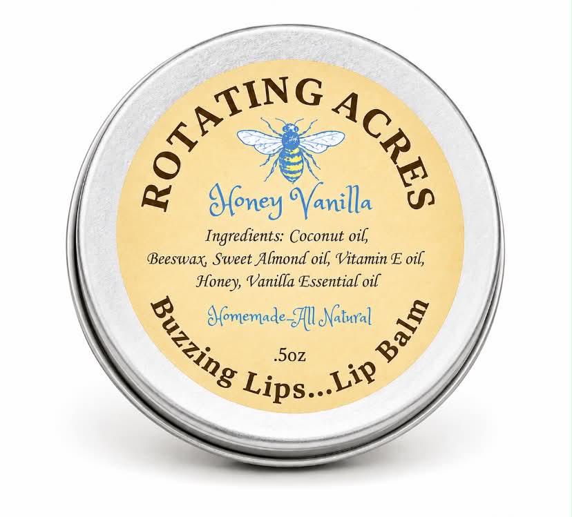 Honey Vanilla Lip Balm .5oz