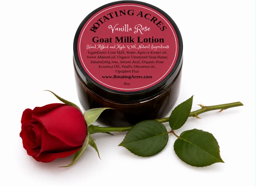Vanilla Rose Goat Milk Lotion