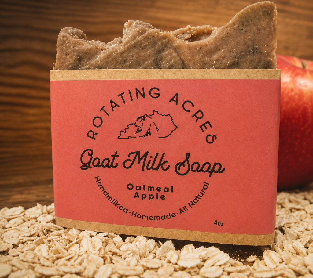 Oatmeal Apple Goat Milk Soap