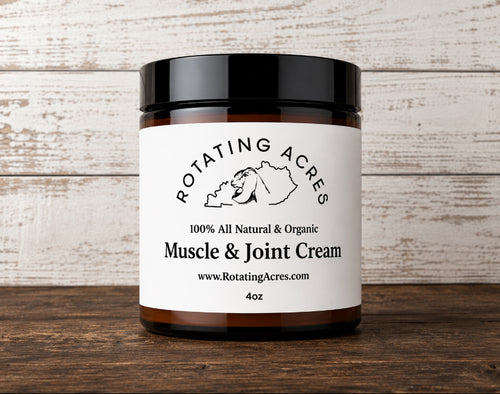 All Natural Muscle & Joint Cream 4oz