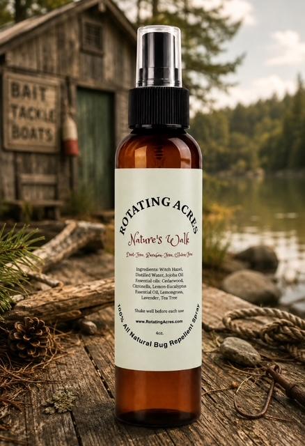 Nature's Walk 4 oz All-Natural Bug Spray 4oz