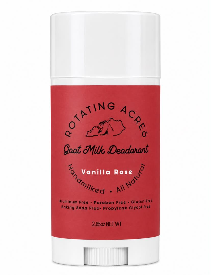 Vanilla Rose Goat Milk Deodorant