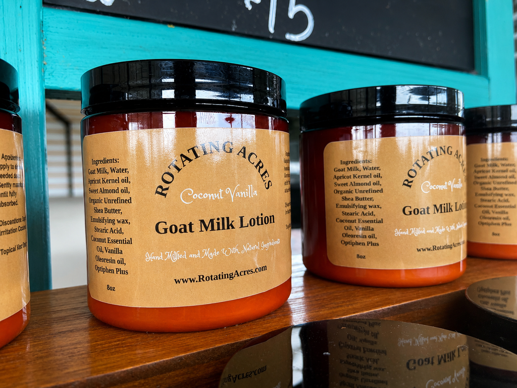 Goat Milk Lotion Coconut-Vanilla