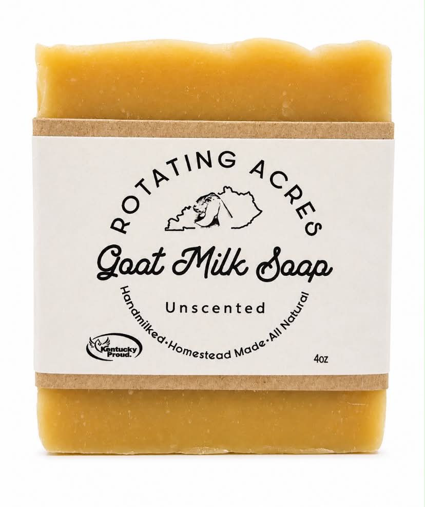 Unscented Tallow & Goat Milk Soap