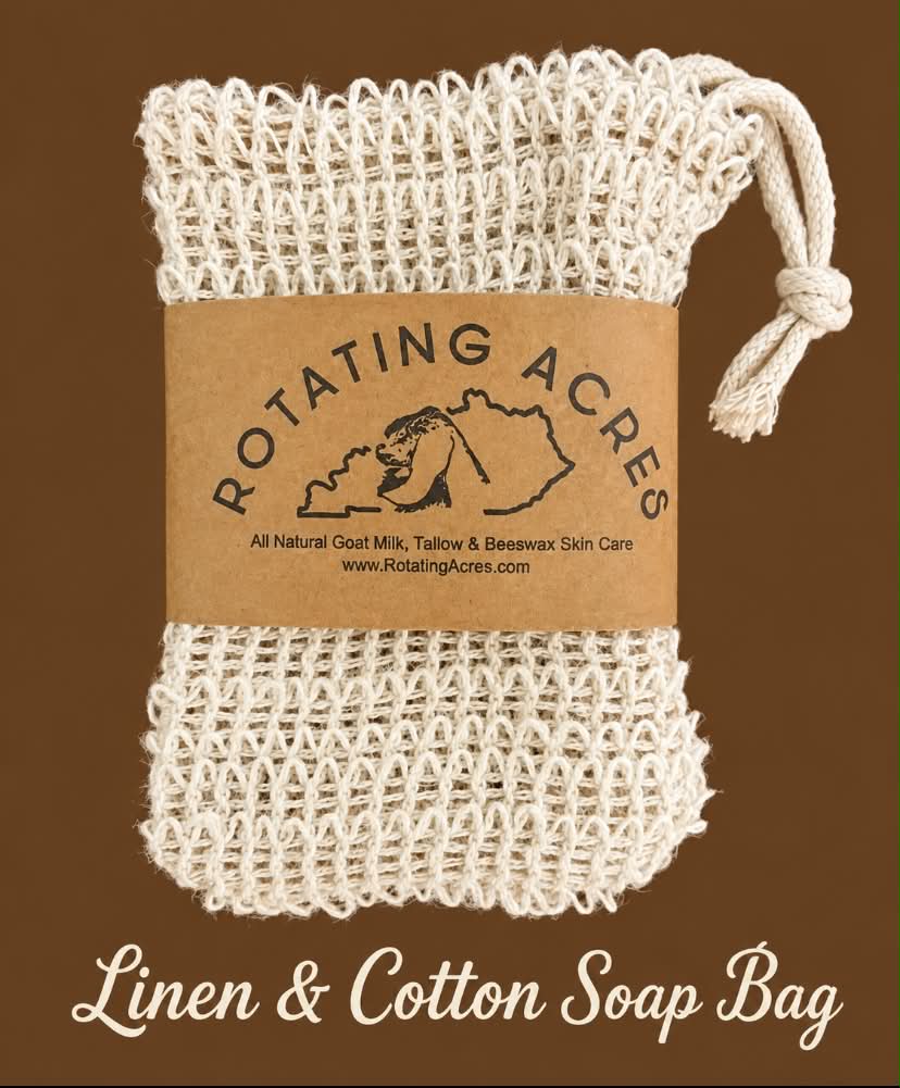 Linen/Cotton Soap Saver Bag